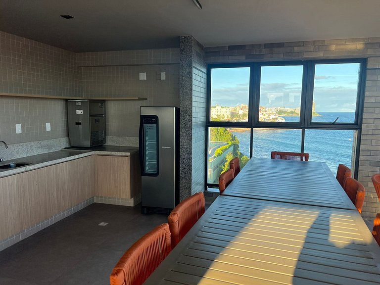 Apartamento Studio Vista Mar Ondina