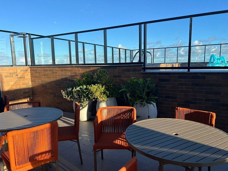 Apartamento Studio Vista Mar Ondina