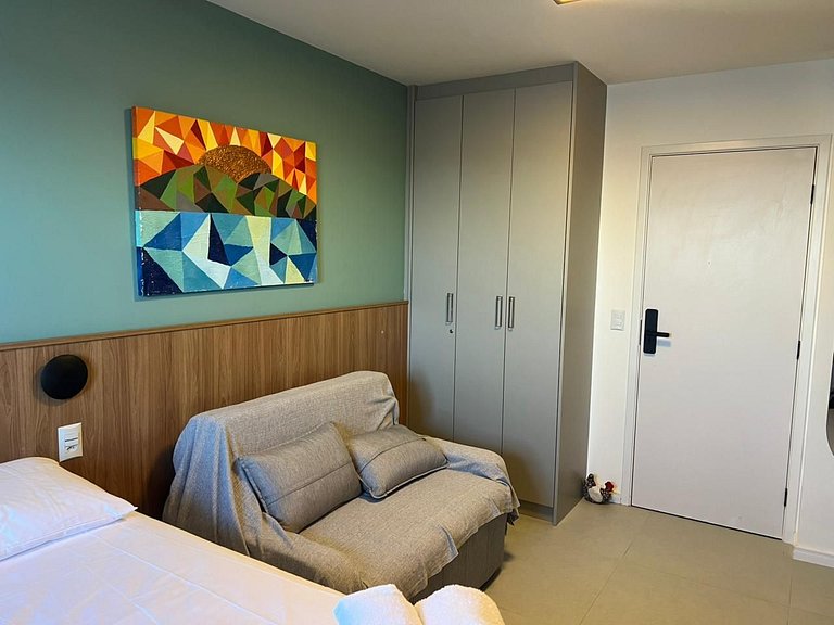 Apartamento Studio Vista Mar Ondina