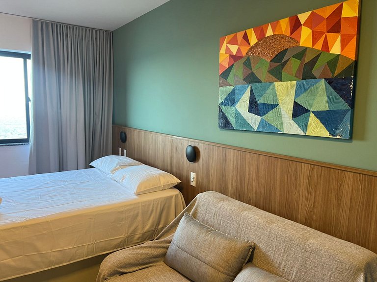 Apartamento Studio Vista Mar Ondina