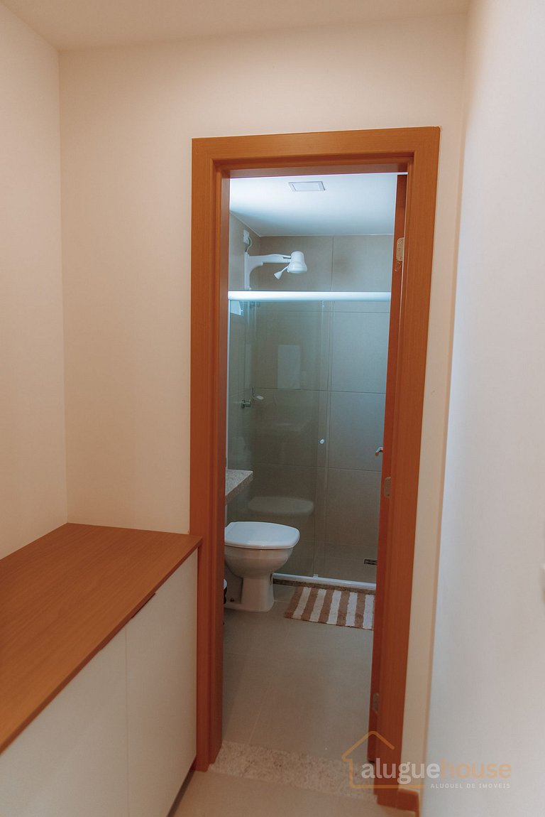 Apartamento Novo 2Qts 2 suites em Guarajuba