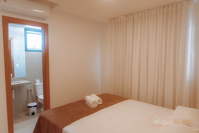 Apartamento Novo 2Qts 2 suites em Guarajuba