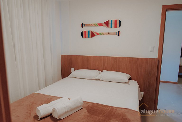 Apartamento Novo 2Qts 2 suites em Guarajuba