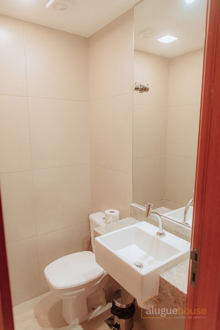 Apartamento Novo 2Qts 2 suites em Guarajuba