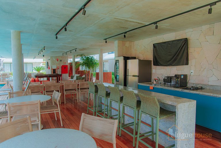 Apartamento Novo 2Qts 2 suites em Guarajuba