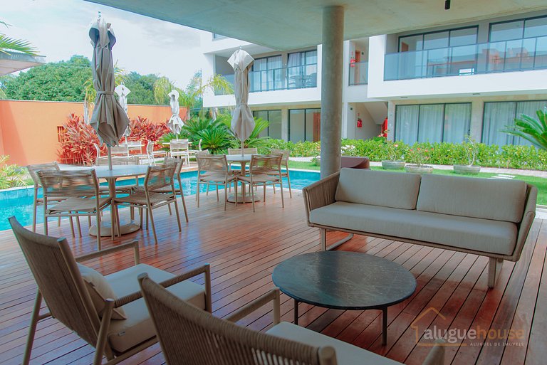 Apartamento Novo 2Qts 2 suites em Guarajuba