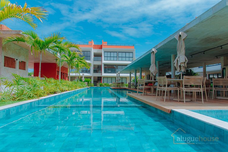 Apartamento Novo 2Qts 2 suites em Guarajuba