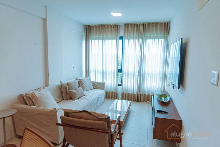 Apartamento 2Qts Vista Lago em Guarajuba