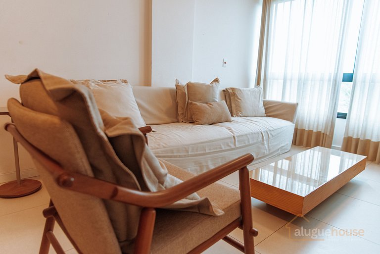 Apartamento 2Qts Vista Lago em Guarajuba
