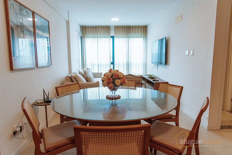 Apartamento 2Qts Vista Lago em Guarajuba