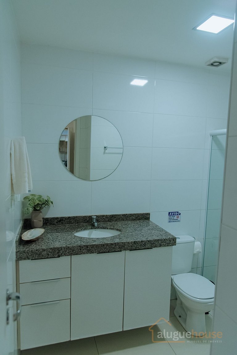 Apartamento 2Qts Vista Lago em Guarajuba