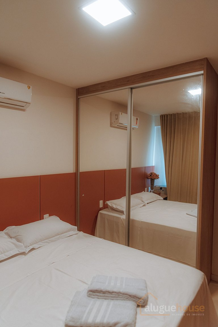 Apartamento 2Qts Vista Lago em Guarajuba