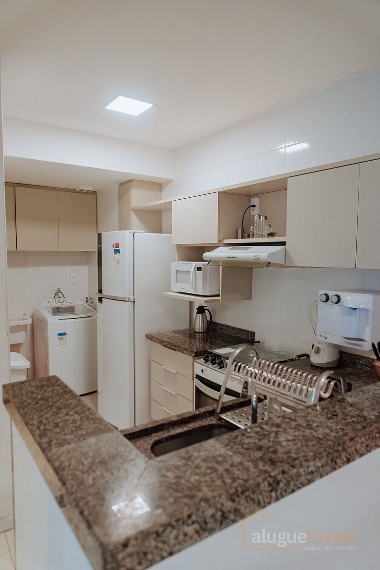 Apartamento 2Qts Vista Lago em Guarajuba