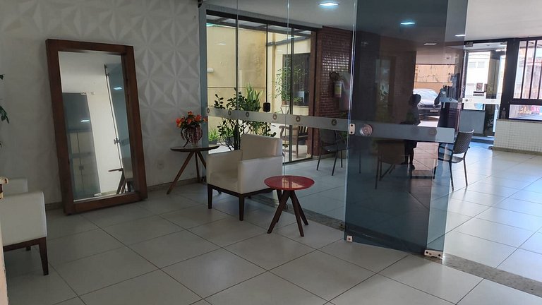 Apartamento Quarto e Sala Vista Mar Pituba