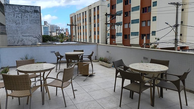 Apartamento Quarto e Sala Vista Mar Pituba