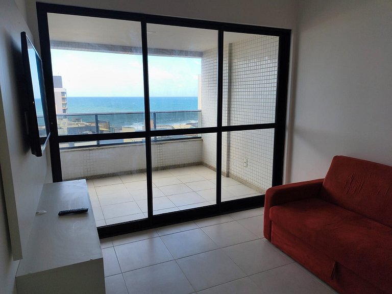 Apartamento Quarto e Sala Vista Mar Pituba