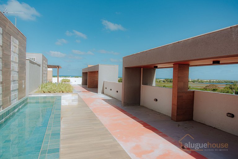 Apartamento Super Novo 2Qts 2 suites em Guarajuba