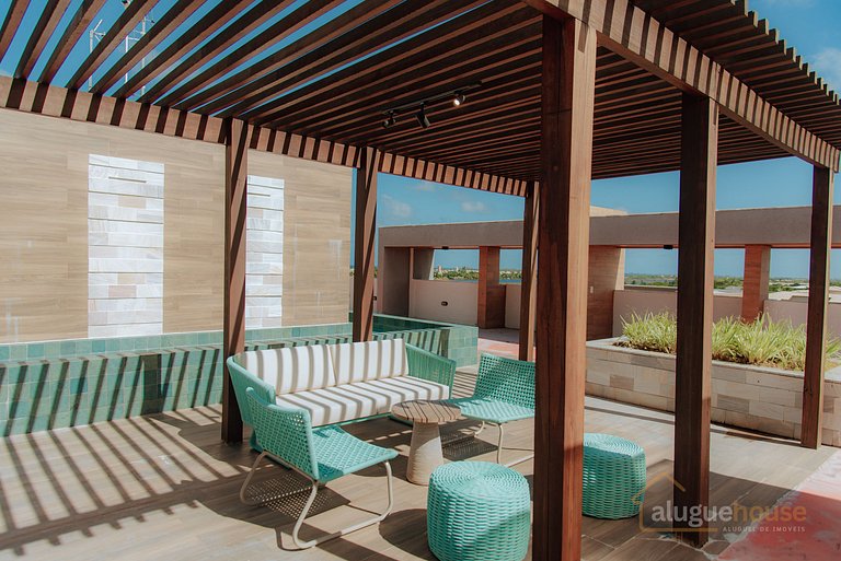Apartamento Super Novo 2Qts 2 suites em Guarajuba