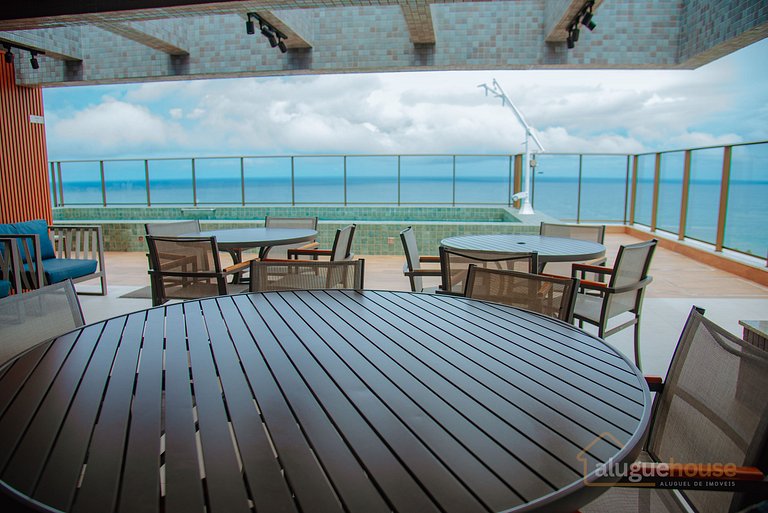 Belo Apartamento 1Qts Vista Mar Rio Vermelho