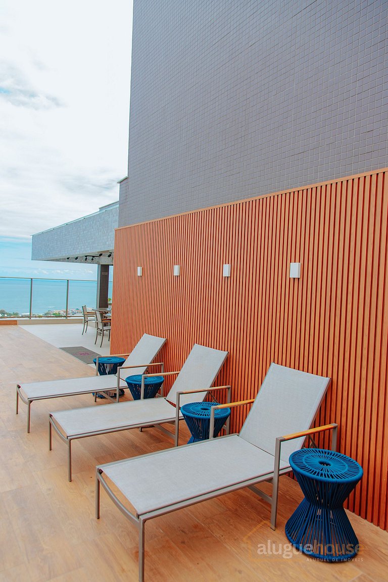 Belo Apartamento 1Qts Vista Mar Rio Vermelho