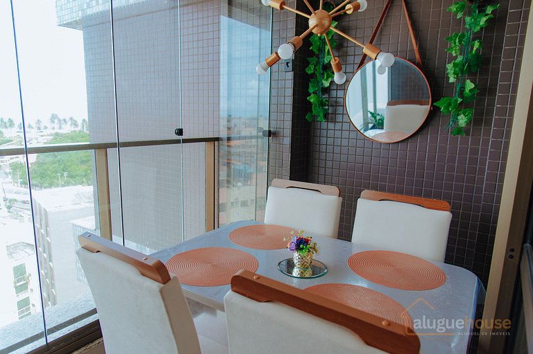 Belo Apartamento 1Qts Vista Mar Rio Vermelho