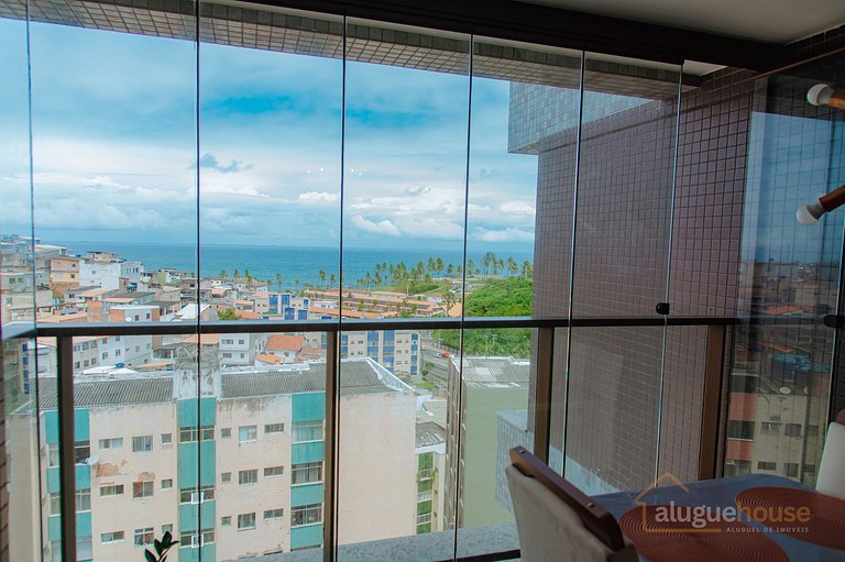 Belo Apartamento 1Qts Vista Mar Rio Vermelho