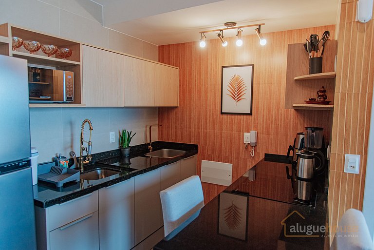 Belo Apartamento 1Qts Vista Mar Rio Vermelho