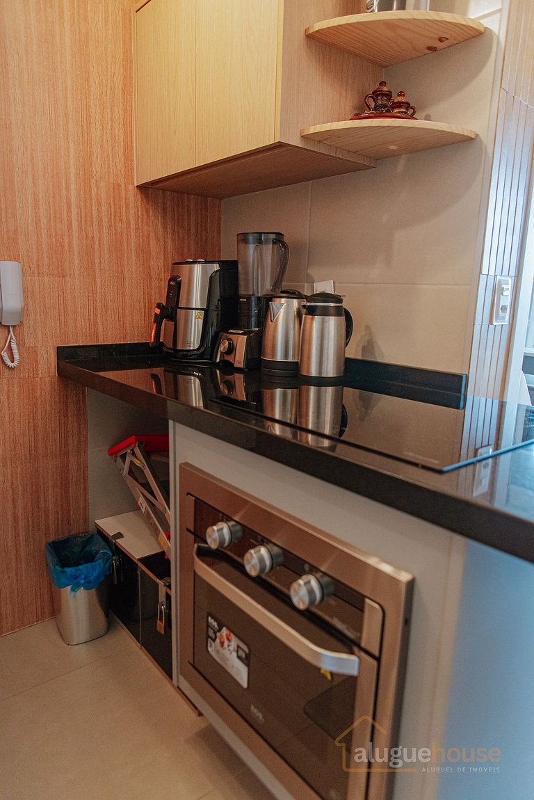 Belo Apartamento 1Qts Vista Mar Rio Vermelho