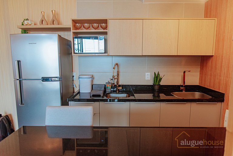 Belo Apartamento 1Qts Vista Mar Rio Vermelho