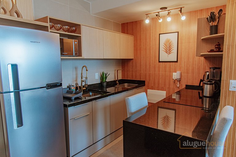 Belo Apartamento 1Qts Vista Mar Rio Vermelho