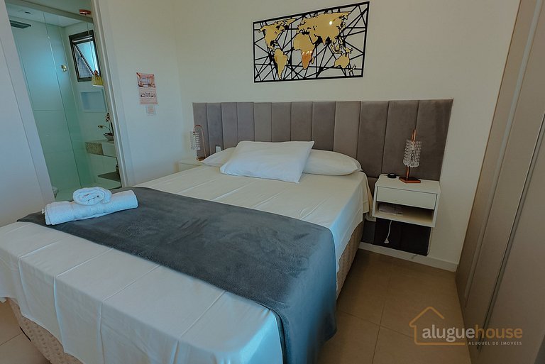 Belo Apartamento 1Qts Vista Mar Rio Vermelho