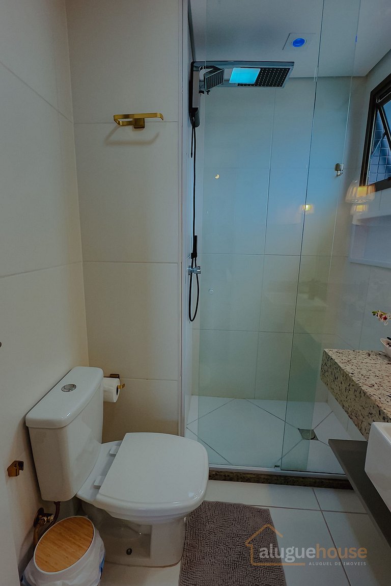 Belo Apartamento 1Qts Vista Mar Rio Vermelho