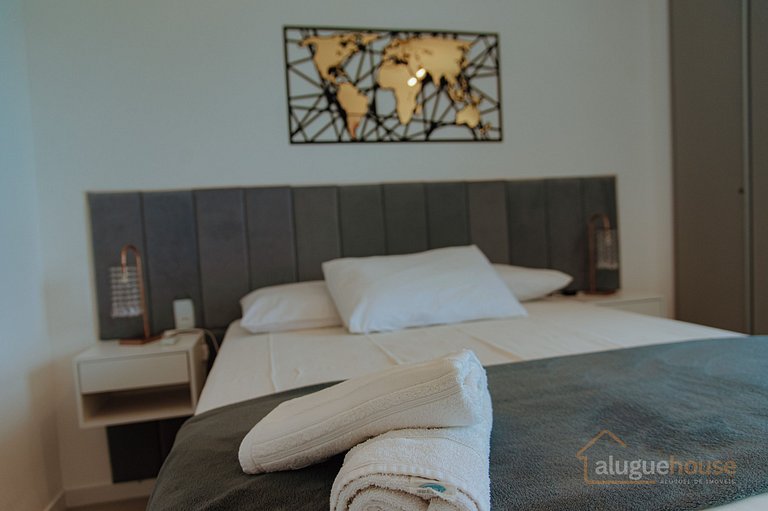 Belo Apartamento 1Qts Vista Mar Rio Vermelho