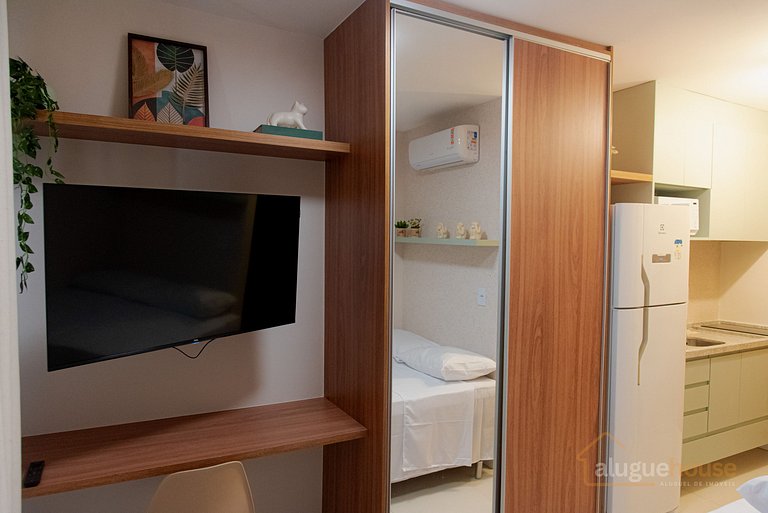 Apartamento Studio Vista Mar Orla de Pituaçu