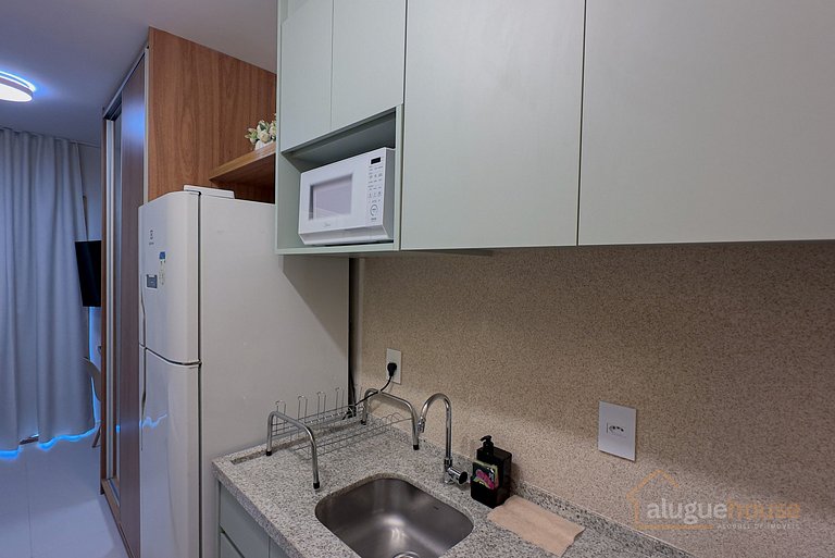 Apartamento Studio Vista Mar Orla de Pituaçu