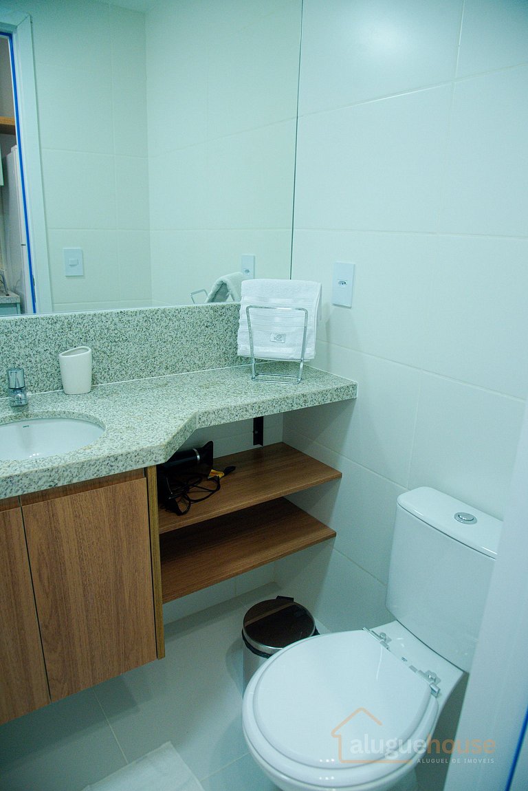 Apartamento Studio Vista Mar Orla de Pituaçu