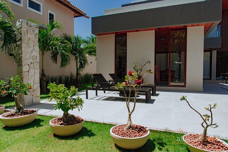 Bela Casa Alta Padrão 6Qts em Guarajuba Prox Praia