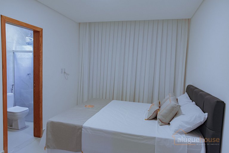 Bela Casa Alta Padrão 6Qts em Guarajuba Prox Praia