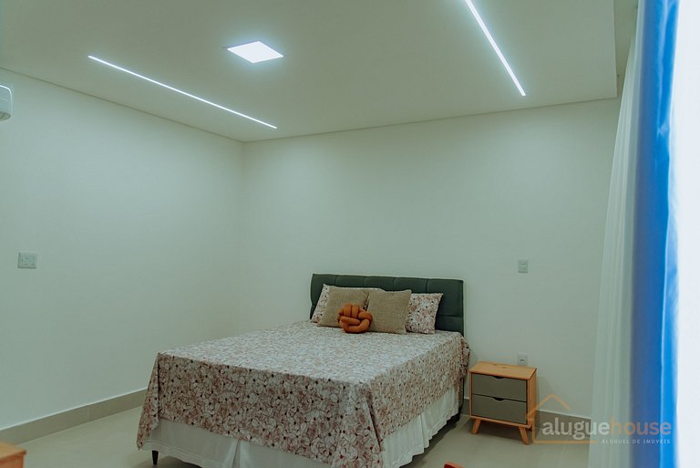 Bela Casa Alta Padrão 6Qts em Guarajuba Prox Praia