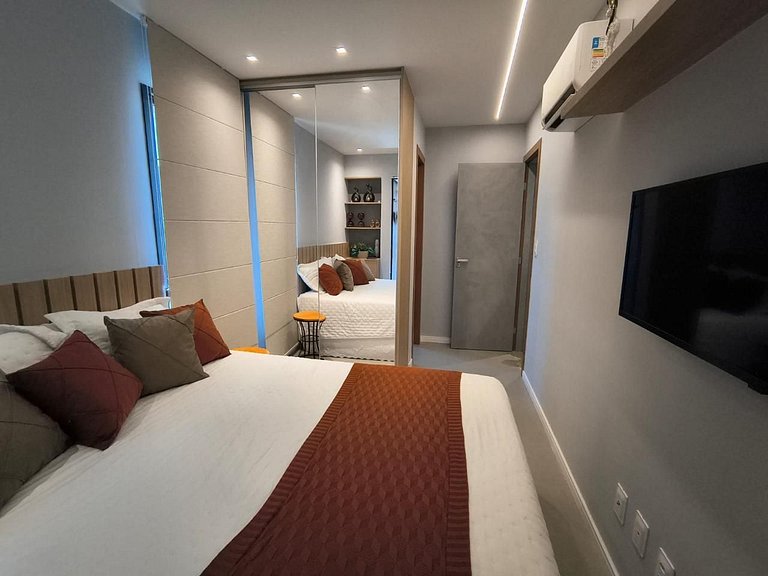 Apartamento Alto Padrão 1Qt na barra