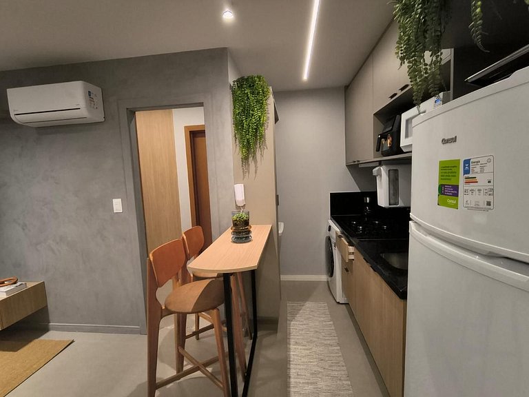 Apartamento Alto Padrão 1Qt na barra