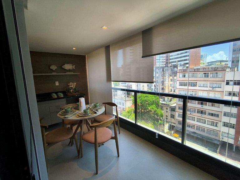 Apartamento Alto Padrão 1Qt na barra