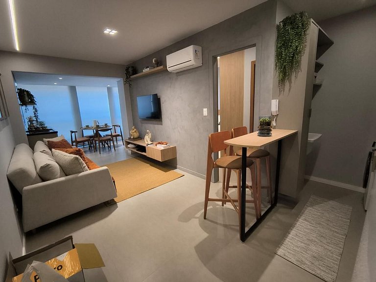 Apartamento Alto Padrão 1Qt na barra