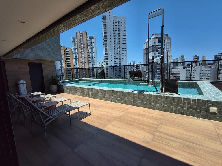 Apartamento Alto Padrão 1Qt na barra